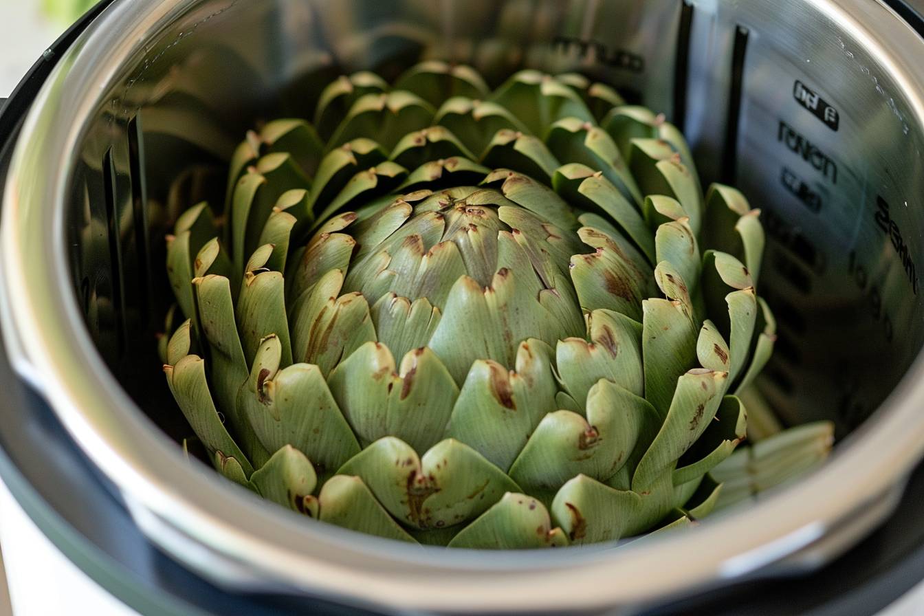Artichaut en cocotte-minute : méthode rapide et efficace