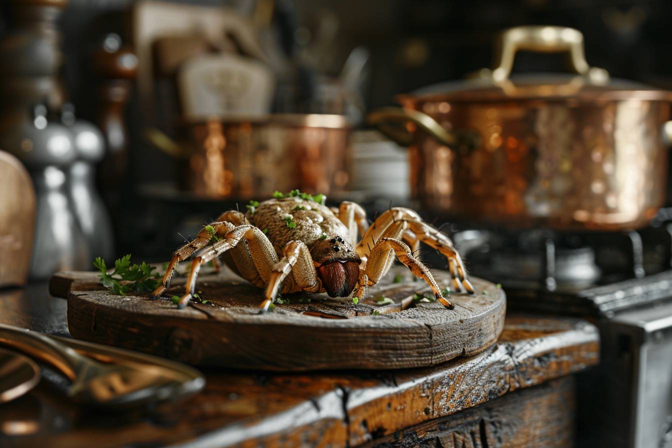 Cuisson des araignées : techniques pour un résultat tendre et savoureux