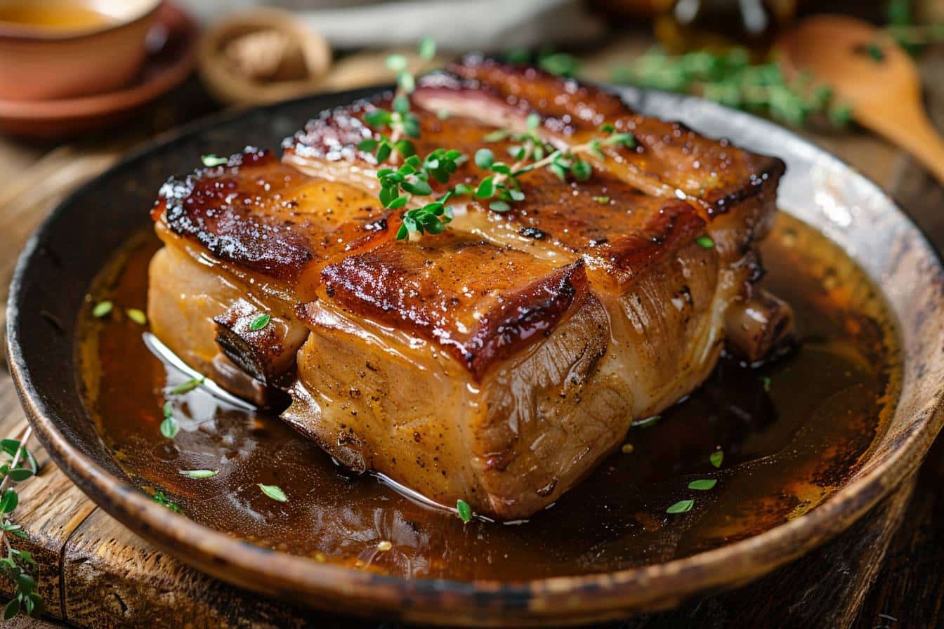 Joue de porc au cidre : une recette réconfortante à essayer