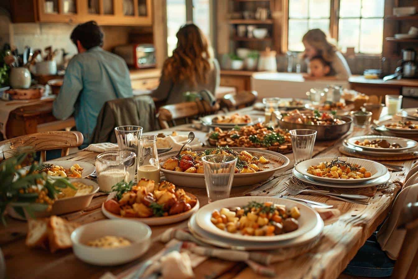 Recettes simples et savoureuses pour un repas familial