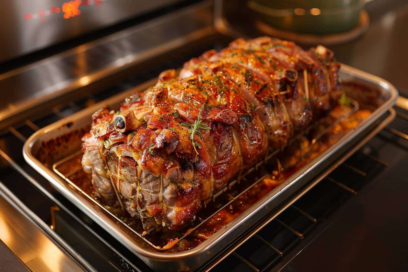 Temps idéal pour cuire un rôti de porc au four avec chaleur tournante