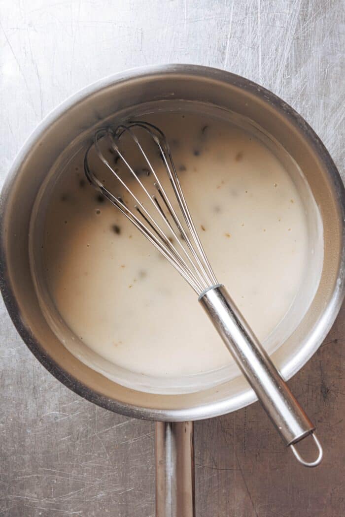 Sauce végétalienne pour Königsberger Klopse