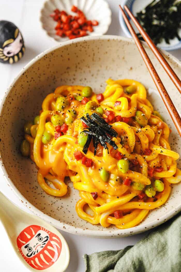 Udon-Carbonara