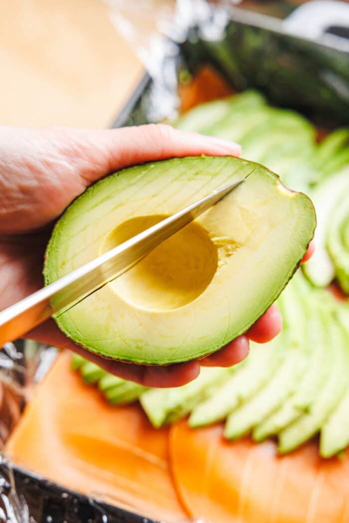 Couper correctement l'avocat