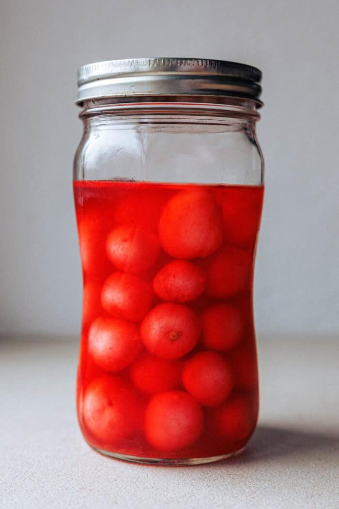 Cornichons de radis faciles