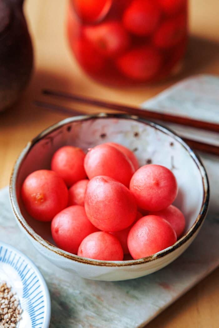 Cornichons de radis faciles