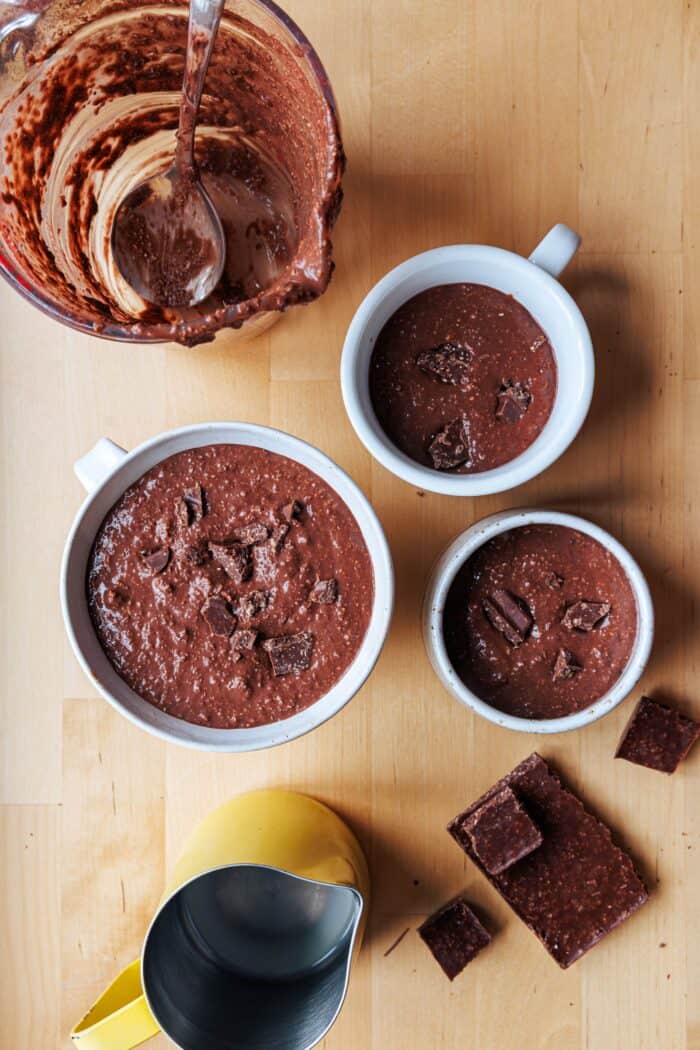 Gruau au four avec noix de coco et chocolat – Ambiance Bounty pour le petit-déjeuner