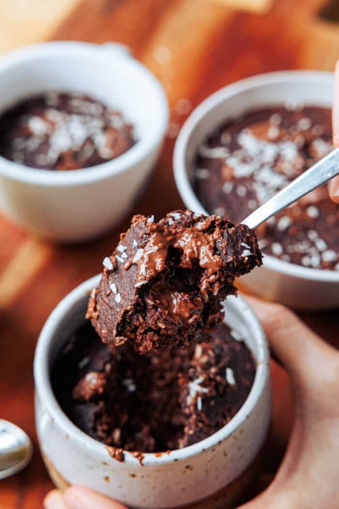 Gruau au four avec noix de coco et chocolat – Ambiance Bounty pour le petit-déjeuner