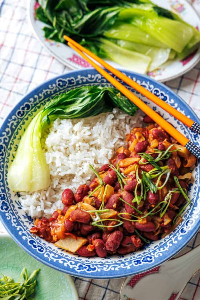 Haricots rouges chinois