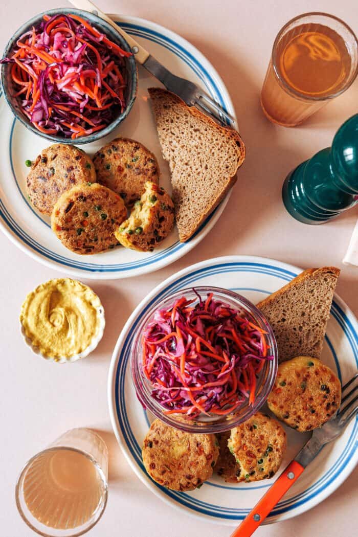 Boulettes de tofu simples aux légumes