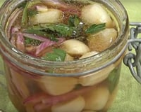 Ail mariné au vinaigre