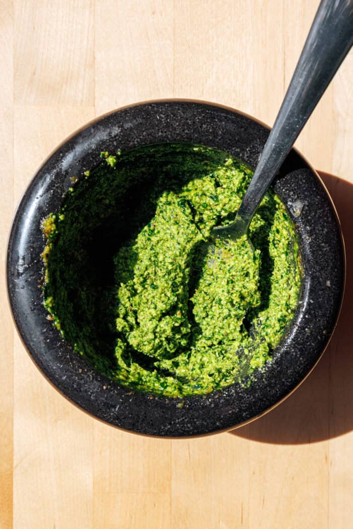 Pesto à l'ail des ours