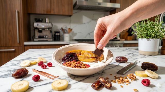 La banane poêlée et les dattes : un duo à la mode ?