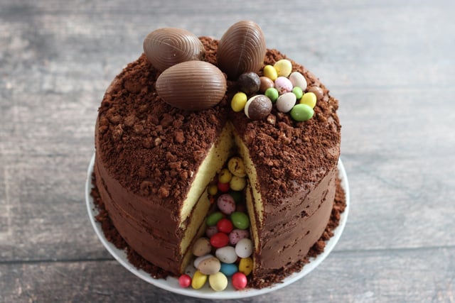 Gâteau au chocolat surprise de Pâques