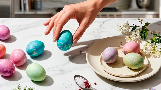 Apprenez à teindre naturellement vos œufs de Pâques avec des ingrédients que vous avez chez vous