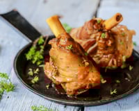 Souris d'agneau à la cocotte