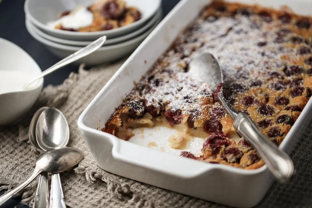 Recette de clafoutis de Cyril Lignac