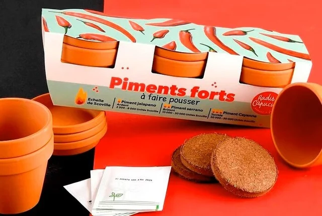 Kit de jardinage de piments