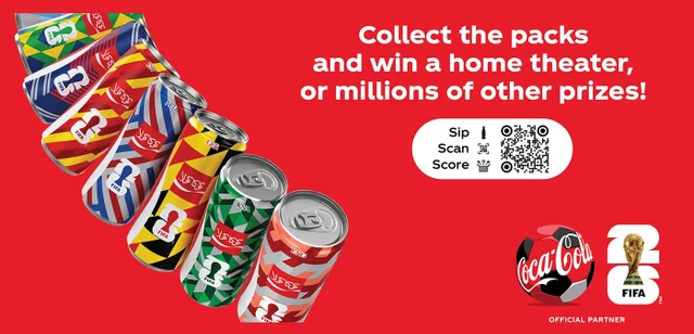 Coca-Cola et son jeu Sip. Scan. Score.