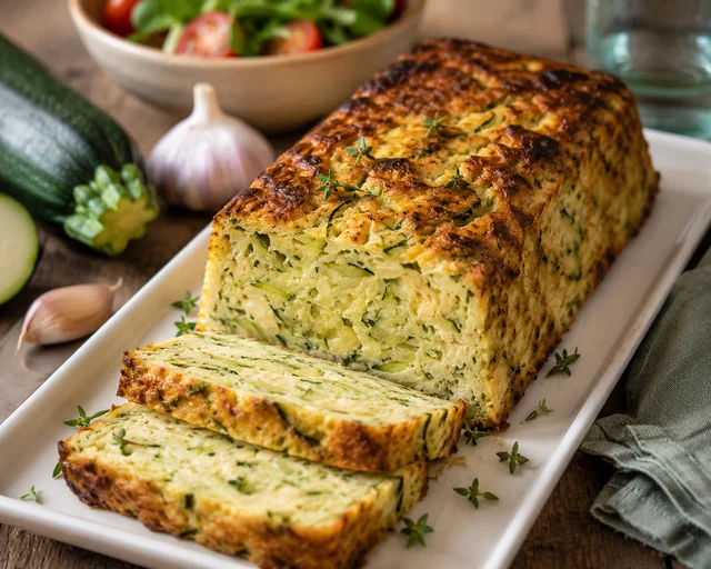 Cette terrine de courgettes sans pâte est le plat idéal pour un dîner léger et frais cet été