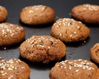 Cookies au chocolat et tahini
