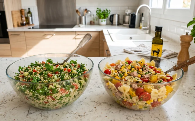 Taboulé ou salade de pâte : laquelle est la plus bénéfique pour la santé ?