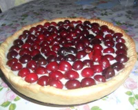 Tarte légère aux cerises